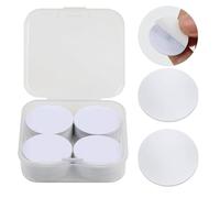 DeJivsin 50pcs Tag NFC Confezione, Carte NFC NTAG215 riscrivibili, Adesivi NFC 25 mm Bianco con Supporto Adesivo e Scatola Portaoggetti Funziona con Telefoni e Dispositivi Abilitati NFC