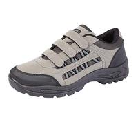 Dek Ascend Triple Touch Fastening Trek & Trail - Scarpa da uomo, Grigio (Grigio e nero.), 42 1/3 EU