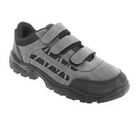 Dek Boys Ascend Trek and Trail - Scarpe con chiusura tripla, colore: Grigio/Nero/Blu, Grigio (Grigio e nero.), 44 EU