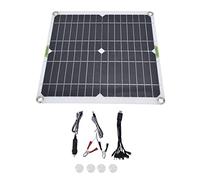Dekaim Caricatore Solare Portatile, Pannello Solare Portatile 200W 5V Scheda del Caricatore Solare dal Design Sottile e Leggero Impermeabile per la Nave dell'auto Domestica