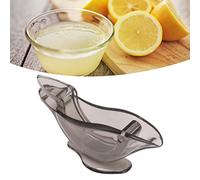 Dekaim Spremiagrumi manuale manuale, 5 pezzi, stile cigno in acrilico trasparente, spremi fette di limone, sicuro per cucina, bar