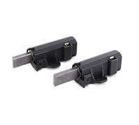 DEKAROX 2 carboni motore 13 x 5 x 36 mm, con supporto per AEG Electrolux 400602015/2 4006020152 per Whirlpool Bauknecht 481281719419 per motore SOLE in lavatrice