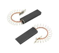 DEKAROX 2 spazzole di carbone, 12,5 x 5 x 42 mm, 4,8 mm, AMP per Bosch Siemens 605694 00605694 per lavatrice come iQ100 iQ300 iQ500 iQ700 VarioPerfect Logixx Classixx Avantixx Maxx