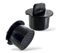 DEKAROX 7433243 - Set di 2 filtri aria a carbone, diametro 51 mm, rotondi, per frigorifero Liebherr 7433243