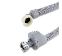 DEKAROX Aquastop - Tubo di alimentazione dritto/angolare universale per lavatrice, lavastoviglie, 3 m