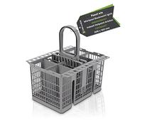 DEKAROX Cestino portaposate 20,8 x 16 cm per Whirlpool Bauknecht Ignis 488000386607 per cestello inferiore in lavastoviglie