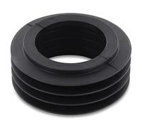 DEKAROX Connettore per tubo di scarico, manicotto in gomma, diametro interno 37/44 mm, diametro esterno 60 mm, per tubo di scarico, per WC