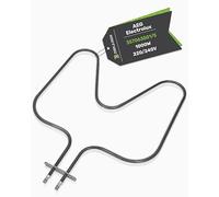 DEKAROX Elemento riscaldante inferiore 1000 W 220/240 V per AEG Electrolux Juno Zanussi Zanker 357063501/5 3570635015 per forno