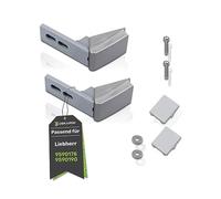 Dekarox Kit di riparazione per porta Liebherr 9590178 9590190 per maniglia della porta, cerniera sul frigorifero