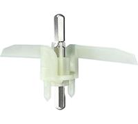 DEKAROX Pale da intaglio compatibile con Bosch 10004361 per robot da cucina MUM4 MUZ4, plastica di alta qualità