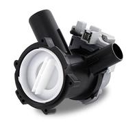 DEKAROX Pompa di scarico per Bosch Siemens 145787 00145787 144978 00144978 con testa della pompa e filtro per lavatrice come iQ100 iQ300 Avantixx Maxx varioPerfect Logixx Serie 2 Serie 4