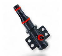 DEKAROX Raccordo di scarico per Philips Saeco 421946011491 421945000221 per elemento riscaldante in macchine da caffè serie Minuto Moltio Incanto PicoBaristo