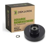 DEKAROX Rullo tenditore 00600436 per asciugatrice Bosch Siemens, rullo per Ascenta, Avantixx, Classixx, Exxcel, SelfCleaning motore a due bande