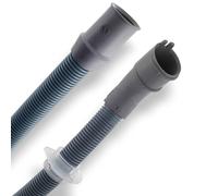 DEKAROX Tubo di scarico 2,3 m, diametro 21/26 mm, dritto/angolato, adatto per Electrolux AEG Juno Zanussi 14000563305/6 140005633056 per lavastoviglie