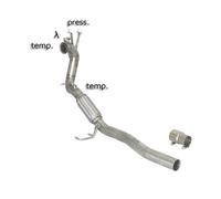 Audi Tubo sostituzione catalizzatore e filtro antiparticolato Gr. N inox