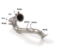 Audi Tubo sostituzione catalizzatore e filtro antiparticolato Gr. N inox
