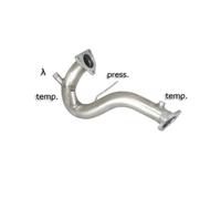 Audi Tubo sostituzione catalizzatore e filtro antiparticolato Gr. N inox -