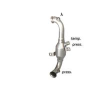 54.0252.01#4 CITROEN C4 PICASSO CATALIZZATORE GR.N E TUBO SOSTITUZIONE FILTRO A