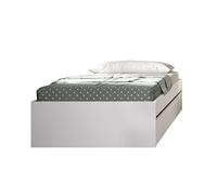 DEKIT GRUPO RIMOBEL Letto Nido, Melammina, Bianco, 40.3 x 99.8 x 194.8