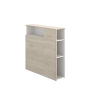DEKIT GRUPO RIMOBEL Ten TESTA, legno, naturale/bianco, 96 x 23,4 x 99