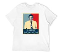 DEKKRYLABZAA Men's T-Shirt The Party Peter Sellers Birdie Num Num Hope Obama Black 3XL