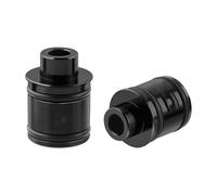 DEKKRYNFV 12/15 mm a 9 mm Assi passanti a rilascio rapido Hub Adattatori di conversione Smontaggio rapido Testa del sedile facile da usare attraverso gli assi adattatori per mozzi a sgancio rapido