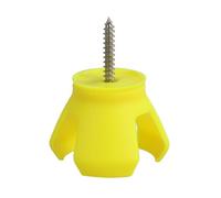 DEKKRYNFV 3 artigli golf palla retriever allegati facile installazione a vite per rapidamente tazza raccolta durata tre artigli retriever