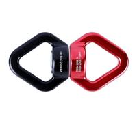 DEKKRYNFV 30KN Lega di Alluminio Swing Girevole Triangolare Rotazionale 360 Gradi Connettori Corda Per Pilates Amaca Amaca