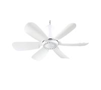 DEKKRYNFV 6 Ventilatori USB Con Alimentatore 5V Design Appeso Leggero Per Casa Campeggio Ufficio Uso USB Powereds Clip On Fan