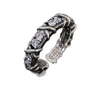 DEKKRYNFV Anelli crociati con zircone colorato e zirconia cubica, anelli aperti regolabili da donna, per tutti gli stili e le occasioni, gioielli da indossare tutti i giorni