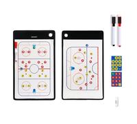 DEKKRYNFV Basketball Coaching Appunti con Asciutto Cancella Marcatore E Magneti Basket Dry Cancha Board per Allenatori Sport Sport Coaching Appunti Strategia Strategia