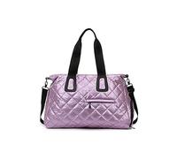 DEKKRYNFV Borsa da viaggio Separazione Secco e Bagnato Fitness Weekenders Palestra Sport Grande Capacità Allenamento notturno Fitness Bagaglio da viaggio Multifunzionale Sport Palestra For, Viola