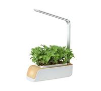 DEKKRYNFV Casa Irrigazione automatica Sistemi di giardino intelligenti Lampada regolabile con ciclo di illuminazione automatico 16H e doppio suolo idroponico a risparmio energetico Macchina per