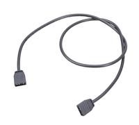 DEKKRYNFV Cavo di estensione di ARGB 3Pin 30/60CM per illuminazione personalizzabile del PC e cavo di estensione del collegamento del fan ARGB