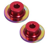 DEKKRYNFV Coppia Coppe in Alluminio per Ammortizzatori Anteriori per Maggiore Sicurezza E Durata in Tutte Le Condizioni Guida.