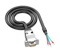 DEKKRYNFV DB9port A RS485 Adattatori Cavo Con Metallo Spina Flessibile Struttura Del Cavo Per I Sistemi Di Ingegneria Di Comunicazione Metallo Con Schermatura