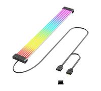 DEKKRYNFV Flessibile Silicone 8Pin GPU Cavo di Alimentazione ARGB Strisce di Illuminazione 5V3Pin Indirizzabile Sincronizzazione Per Gaming PC Case Accessori ARGB GPU Estensione di Alimentazione
