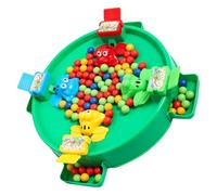 DEKKRYNFV Gioco Frogs Bean Catcher per 2 Giocatori attività Smistamento dei Colori per L'apprendimento Genitore-Figlio E Divertente Gioco Educativo Riconoscimento dei Colori da Tavolo