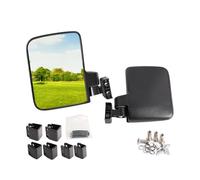DEKKRYNFV Golf Cart Occhiali Laterali Universali Pieghevole Retrovisore Occhiali di Ricambio Ampi Angoli Golf Carrello Retrovisore Facile Da Usare Laterale