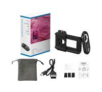 DEKKRYNFV Obiettivo multifunzione della fotocamera del telefono Filtro CPL staccabile Costruire In Luce LED Piccoli Disegni Macchina Fotografica Mobile Per Il Telefono Microscopio Staccabile Per