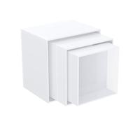 DEKKRYNFV Pratico robusto acrilico Storage Rack Cubes accessorio per mostre collezioni casa e uso al dettaglio Organizzazione Action Figure vetrina