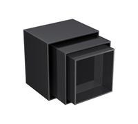 DEKKRYNFV Pratico robusto acrilico Storage Rack Cubes accessorio per mostre collezioni casa e uso al dettaglio Organizzazione Action Figure vetrina