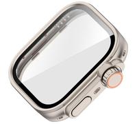 DEKKRYNFV Smartwatch Shell PC Vetro Antipolvere Caso Guard Per Watch Fit 4 Screen Protector Telaio Shell Sicuro Veloce Da Attaccare & Staccare Copertura Dell'Orologio Trasparente