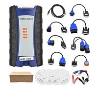 DEKKRYNFV USB Data Link 125032 Truck Diagnostic Tool Heavy Duty Truck Diagnosi Strumento Diagnostico Rivelatore di Guasto