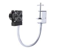 DEKKRYNFV Ventilatore portatile 8 cm compatibile con condotto di ventilazione 3 velocità regolabili batteria ricaricabile per riparazione elettronica fumatori rimozione Pet House Air Circulation Fan