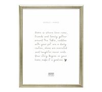 Deknudt Cornici Portafoto, Legno, Argento, 54,2 x 44,2 x 1 cm