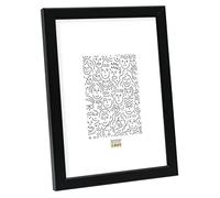 Deknudt Frames Cornice per Foto, in Legno Raffinato, Nero, 20 x 30 cm