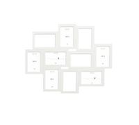 DEKNUDT FRAMES - Cornice portafoto da appendere, per 10 foto, 10 x 15 cm, per appendere - S68UC1P10 - Formato cornice 48 x 59 cm