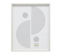 Deknudt Frames - Cornice portafoto - finitura legno bianco - pulito - legno FSC Mix - per formato 40 x 50 cm - appendere