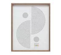 Deknudt Frames - Cornice portafoto - finitura legno color legno marrone - pulito - legno FSC Mix - per formato 40 x 50 cm - appendere